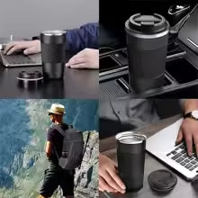 Stainless Steel 500ml Insulated Coffee Mug